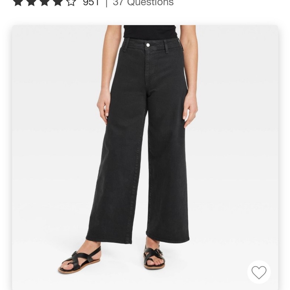 2 Pairs of Universal Thread Wide-Leg Jeans